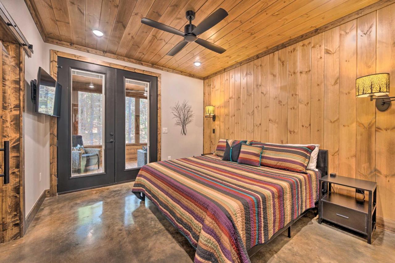 Broken Bow Lazy Dog Lodge With Hot Tub, Pool Table 외부 사진