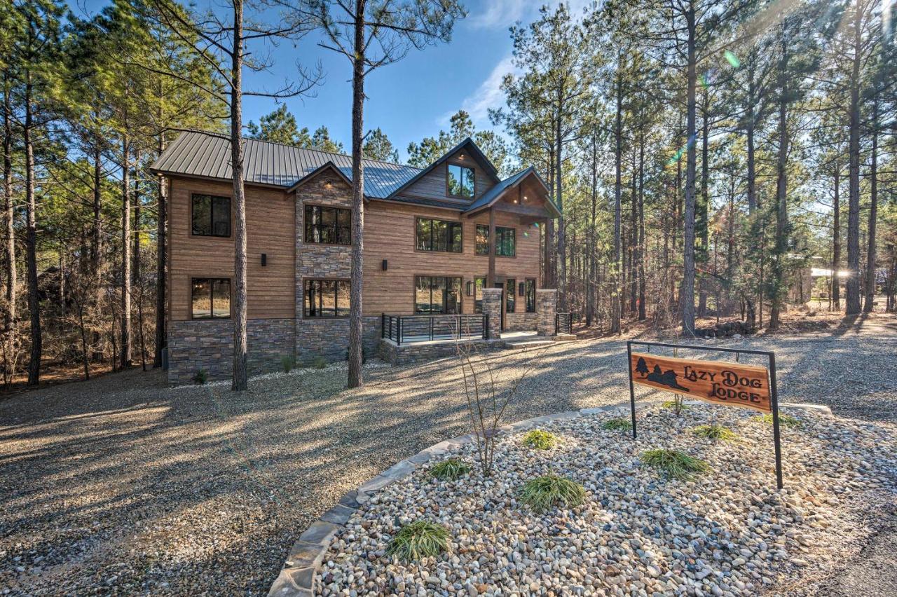 Broken Bow Lazy Dog Lodge With Hot Tub, Pool Table 외부 사진