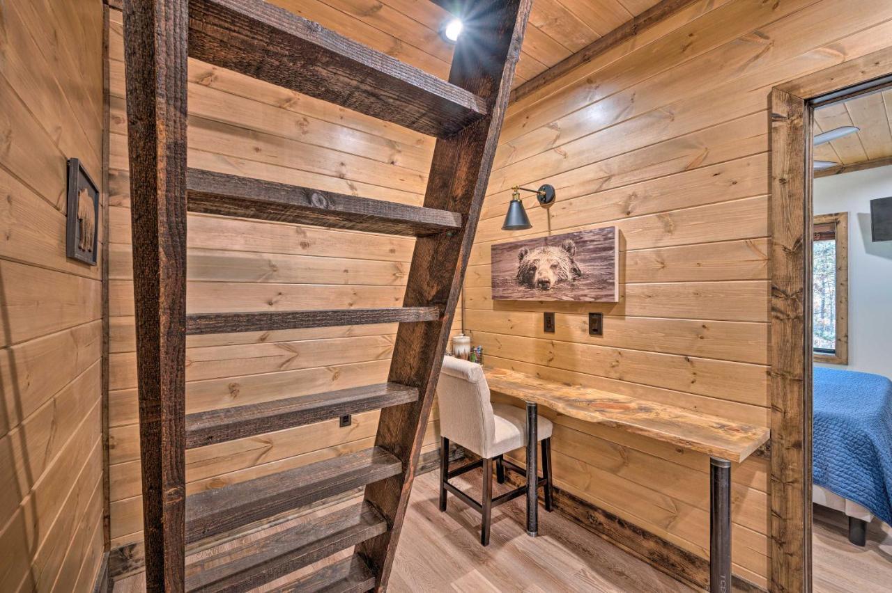 Broken Bow Lazy Dog Lodge With Hot Tub, Pool Table 외부 사진
